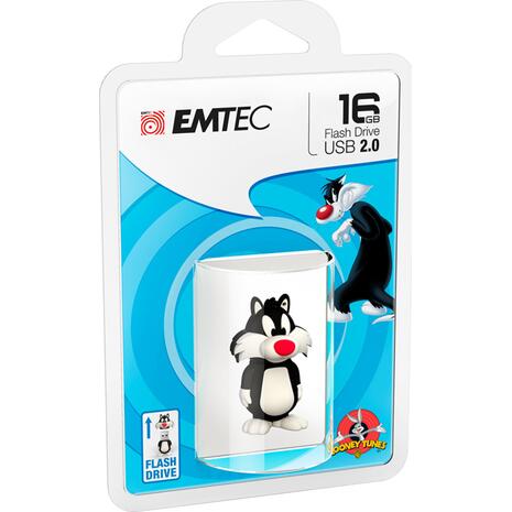 Flash Drive EMTEC USB 2.0 16GB Looney Tunes Sylvester ECMMD16GL101 - Τεχνολογία και gadgets για το σπίτι, το γραφείο και την επιχείρηση από το από το oikonomou-shop.